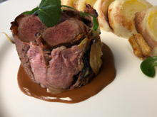 Filet mignon de chevreuil en croûte