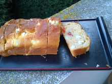 Cake tomate cerise/fêta