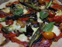 Pizza automnale sans gluten
