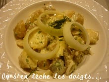Salade de harengs aux pommes de terre