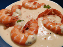 Queues de langoustes à l'armoricaine au thermomix