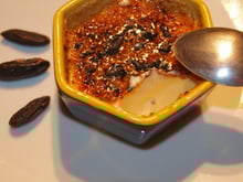 Crème brûlée à la fève de tonka