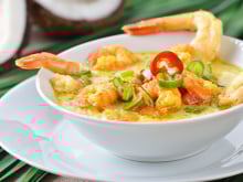 Curry de crevettes au Monsieur Cuisine