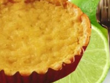 Tarte à la crème de citron et poudre d'amande