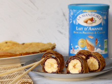 Crêpes façon makis au lait d’amande