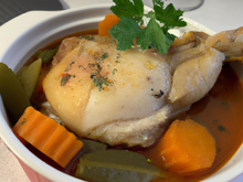 Cocotte de lapin en bouillabaisse