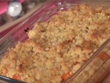 Crumble salé butternut-noisette