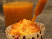 Muffin au potiron et sa pipette de potiron