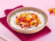 Dinde et basmati aux légumes du soleil