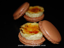 Macarons à la crème brûlée