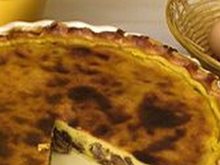 Tarte aux raisins et Macvin