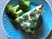 Cake aux brocolis et au bleu