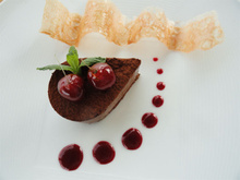 Larme chocolat griottes