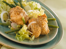 Salade tiède de tripous