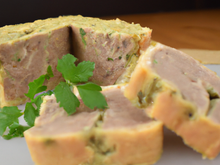 Pâté de couenne de porc aux herbes