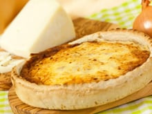 Quiche lorraine à la crème fromagère Elle & Vire
