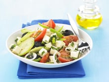 Salade de tofu à la grecque