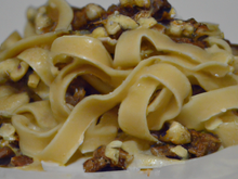 Tagliatelles aux noix de pétoncles