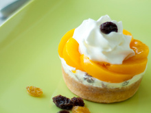 Tarte aux pêches "des îles"