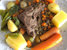 Gigot aux 3 légumes