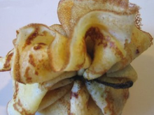 Aumônières à la poire et au miel