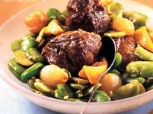 Joue de porc aux fèves