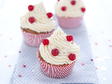 Cupcakes de Noël amandes et vanille