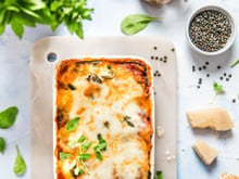 Lasagne Végétarienne aux lentilles vertes