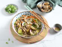 Bouillon asiatique aux coquillages