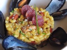 Risotto de coquillettes