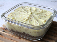 Parmentier de bœuf à la moutarde à l'ancienne