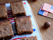 Brownie à la praline et aux noisettes