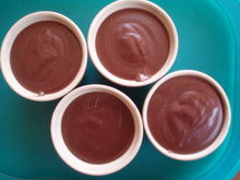 Petits pots de crème au chocolat