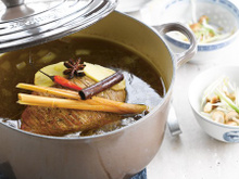 Bœuf à la nage aux épices orientales