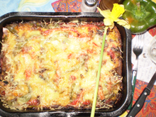 Lasagnes de homard au sirop d' érable et salicornes