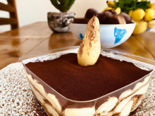 Tiramisu à la poire, au chocolat grand marnier