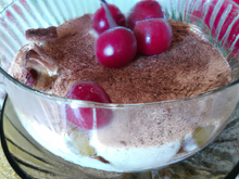Tiramisu aux cerises