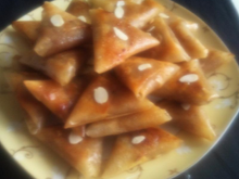 Briouates aux amandes