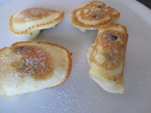 Beignets de cerises rapides