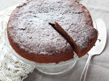 Gâteau au chocolat sans beurre (tofu soyeux)