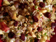 Salade d'endives aux pommes