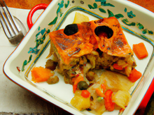 Cassolette de thon blanc et de légumes fondants aux épices