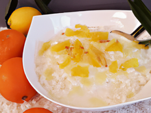 Riz au lait et aux agrumes