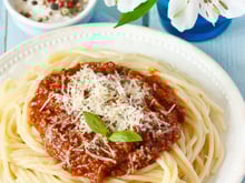 Spaghetti bolognaise au fromage râpé Gusto Intenso Giovanni Ferrari