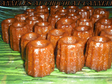 Cannelés au chocolat et à la cannelle