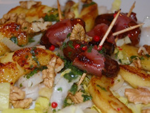 Salade gourmande acidulée