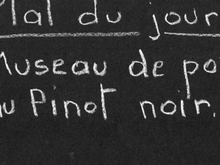 Museau de porc au pinot noir