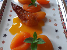 Losange aux abricots confits