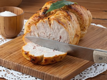 Rôti de dinde au four et léger