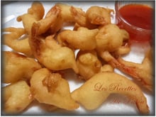 Beignets de crevettes faciles